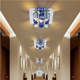 12*4,5 cm kryształowa lampa SMD CreativeTube reflektor pochłaniający światło kopuły