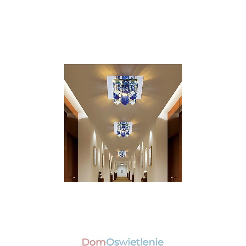 12*4,5 cm kryształowa lampa SMD CreativeTube reflektor pochłaniający światło kopuły
