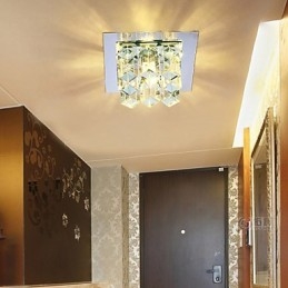 12*4,5 cm kryształowa lampa SMD CreativeTube reflektor pochłaniający światło kopuły