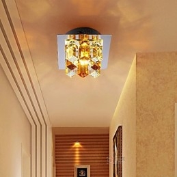 12*4,5 cm kryształowa lampa SMD CreativeTube reflektor pochłaniający światło kopuły