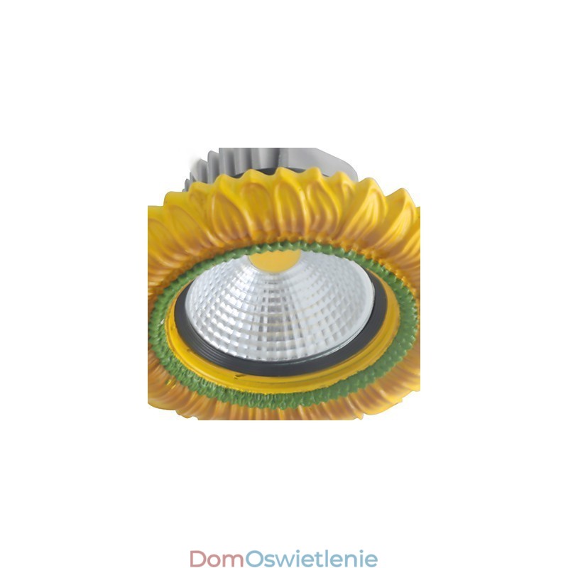 Europejska lampa sufitowa 1 W, średnica otworu lampy 6,7 cm, styl retro śródziemnomorski