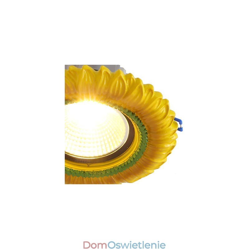 Europejska lampa sufitowa 1 W, średnica otworu lampy 6,7 cm, styl retro śródziemnomorski
