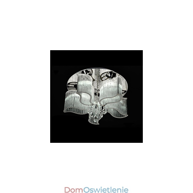 Nowoczesny współczesny chromowany metalowy uchwyt ścienny