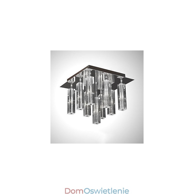 Nowoczesny współczesny kryształowy chromowany metalowy uchwyt ścienny