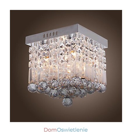 Nowoczesny współczesny kryształowy mini styl montażu natynkowego