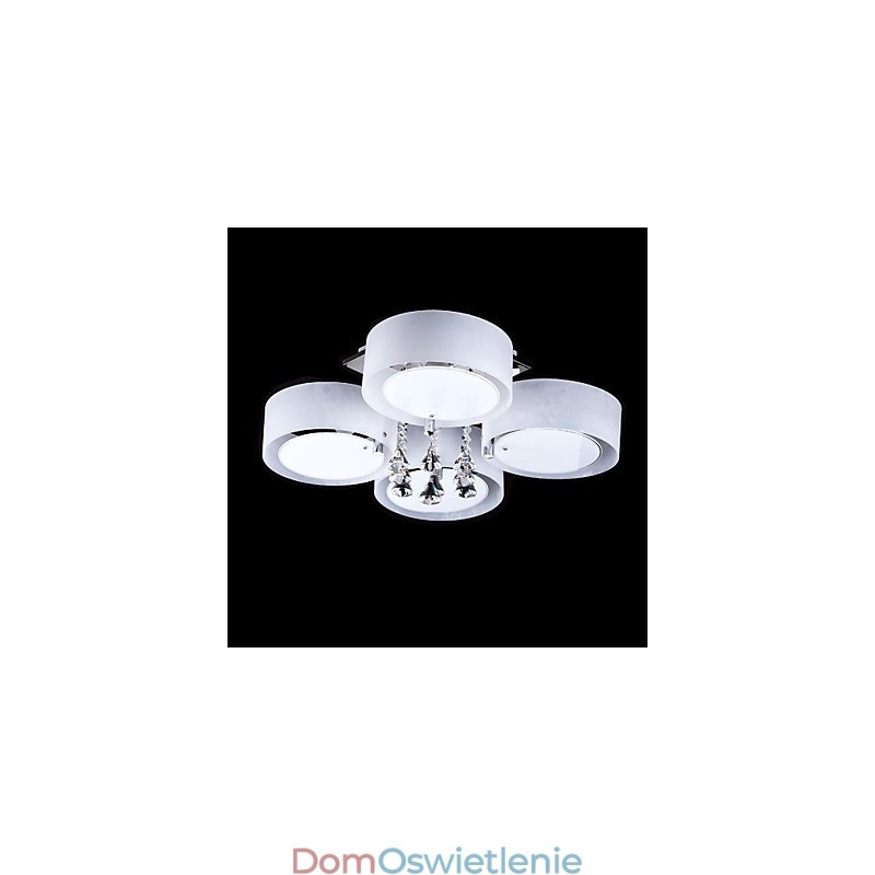 Nowoczesny współczesny chromowany metalowy uchwyt ścienny