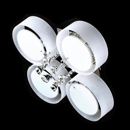 Nowoczesny współczesny chromowany metalowy uchwyt ścienny