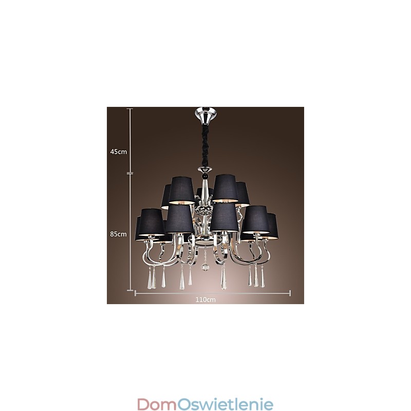 Nowoczesny Współczesny Tradycyjny Klasyczny Rustykalny Domek Vintage Wiejski Wyspa Chromowany Metalowy Żyrandol