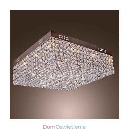 Kryształowa lampa sufitowa z koralikami w 45 kolorach Kryształowa lampa sufitowa z koralikami w 45 kolorach