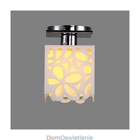 Rustykalna lampa sufitowa w stylu miniaturowym z powłoką galwaniczną Rustykalna lampa sufitowa w stylu miniaturowym z powłoką galwaniczną