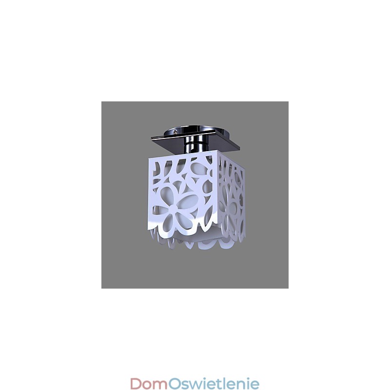 Rustykalna lampa sufitowa w stylu miniaturowym z powłoką galwaniczną