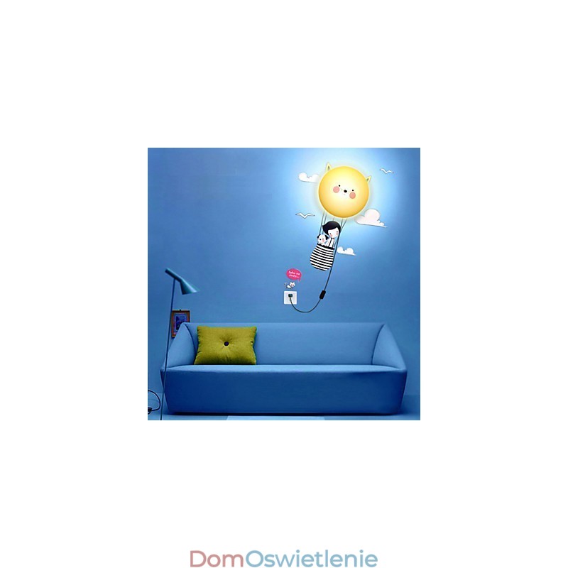 Kinkiety ścienne Nowoczesne współczesne kreatywne 3D tapeta lampa ścienna światło