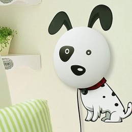 Odporny na wysoką temperaturę plastik i 10 stopni Celsjusza, można usunąć naklejki ścienne Kreatywna tapeta 3D Lampa ścienna