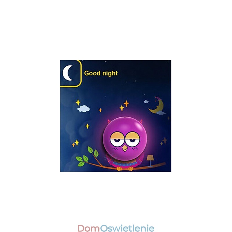 Kinkiety ścienne OWL sterowane światłem Żarówka Współczesna kreatywna lampa ścienna 3 D