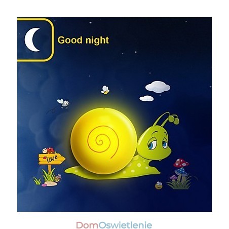 Ślimak Odporny na wysoką temperaturę Plastikowy Światło i 10 C Może Usunąć Kreatywną 3D Tapeta Ścienna Lampa