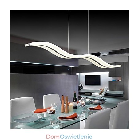 Nowoczesna współczesna lampa wisząca chromowana Nowoczesna współczesna lampa wisząca chromowana