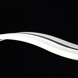 Nowoczesna współczesna lampa wisząca chromowana