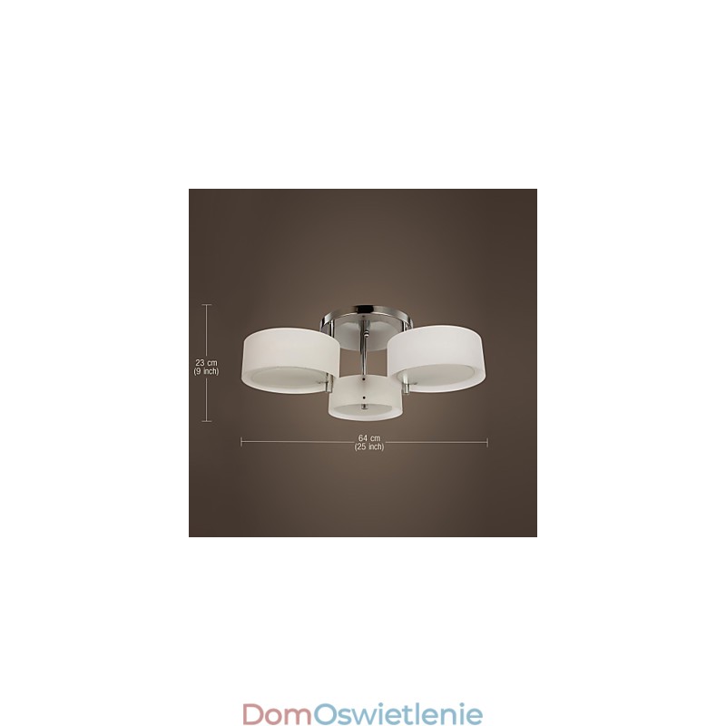 Żyrandol Nowoczesny Salon 3 Światła