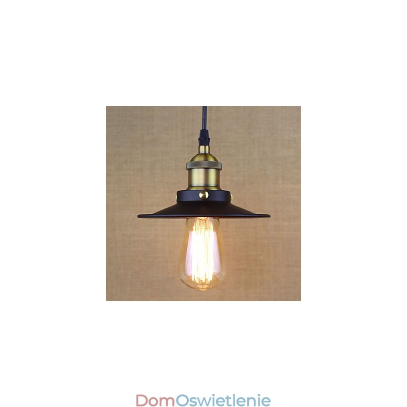 Amerykańska rustykalna ultraminiaturowa lampa wisząca w stylu retro industrialnym