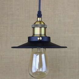 Amerykańska rustykalna ultraminiaturowa lampa wisząca w stylu retro industrialnym