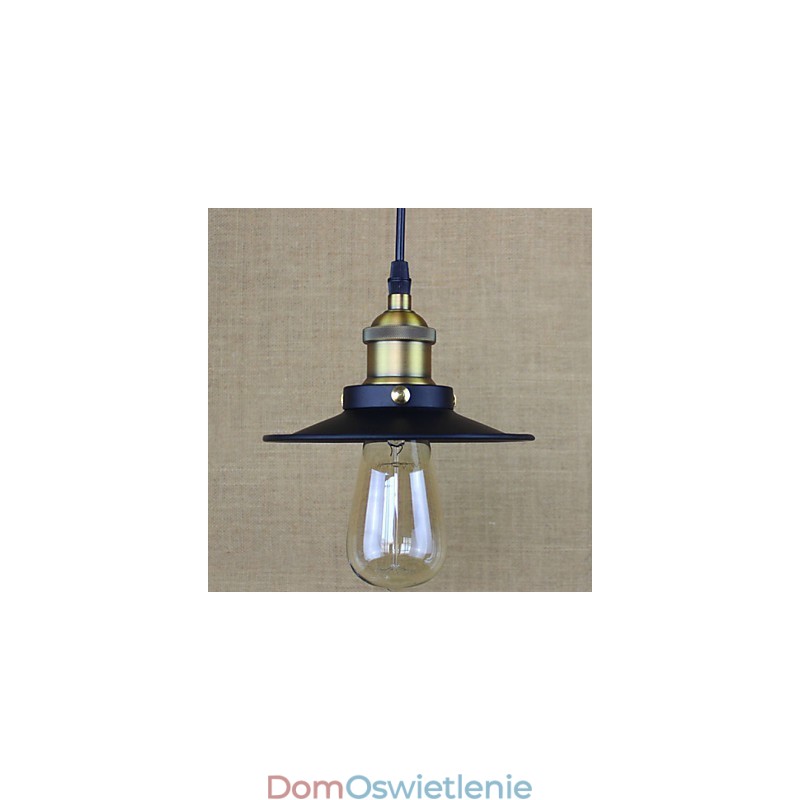 Amerykańska rustykalna ultraminiaturowa lampa wisząca w stylu retro industrialnym
