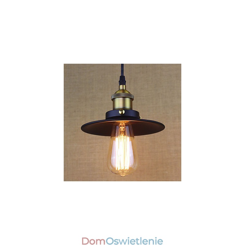 Amerykańska rustykalna ultraminiaturowa lampa wisząca w stylu retro industrialnym