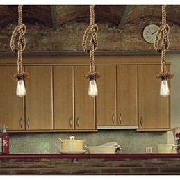 Tradycyjny Klasyczny Rustykalny Domek Vintage Country Retro Wisząca Lampa