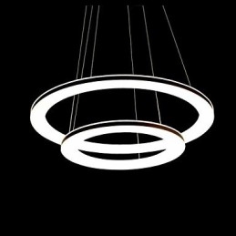 Nowoczesna współczesna metalowa lampa wisząca