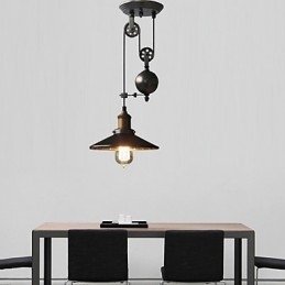 Lampy wiszące Rustykalny domek Vintage Retro Wiejski garaż Metal