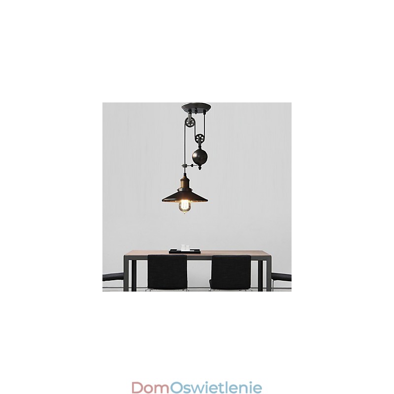 Lampy wiszące Rustykalny domek Vintage Retro Wiejski garaż Metal
