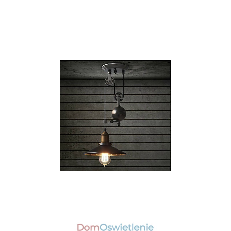 Lampy wiszące Rustykalny domek Vintage Retro Wiejski garaż Metal