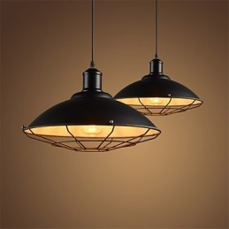 Żyrandol wiszący w stylu retro industrialnym