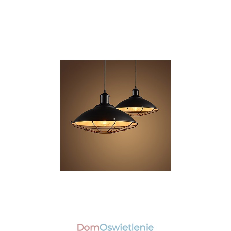 Żyrandol wiszący w stylu retro industrialnym