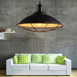 Żyrandol wiszący w stylu retro industrialnym