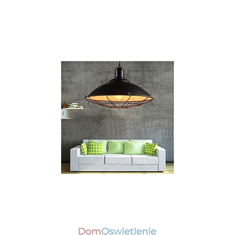 Żyrandol wiszący w stylu retro industrialnym