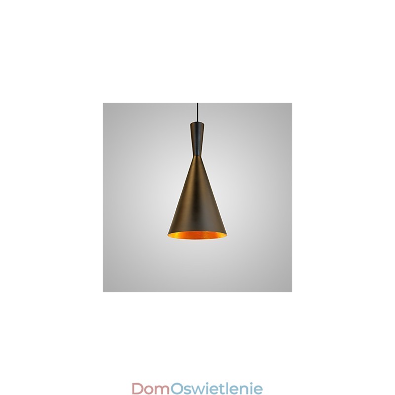 Lampa wisząca Retro Vintage Tom Dixon Design Czarno-biała C Typ Cafe lampy wiszące