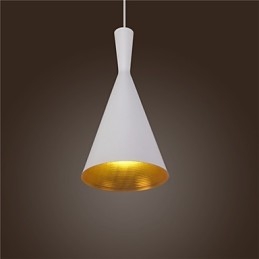 Lampa wisząca Retro Vintage Tom Dixon Design Czarno-biała C Typ Cafe lampy wiszące