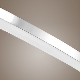 Nowoczesna lampa wisząca z wysokiej jakości akrylu, pojedynczy pierścień