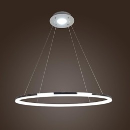 Nowoczesna, współczesna, miniaturowa lampa wisząca z galwanizowanego metalu