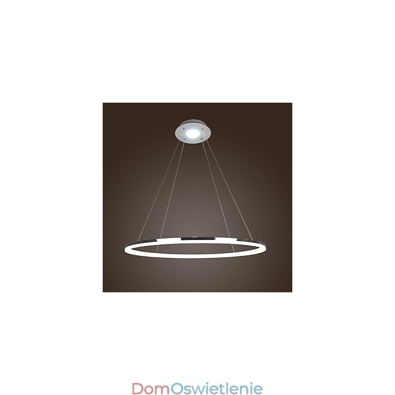 Nowoczesna, współczesna, miniaturowa lampa wisząca z galwanizowanego metalu
