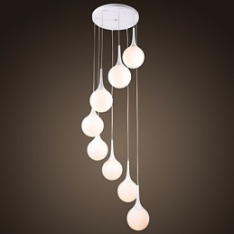 Nowoczesna, współczesna lampa wisząca Globe Galwanizowane