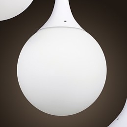 Nowoczesna, współczesna lampa wisząca Globe Galwanizowane