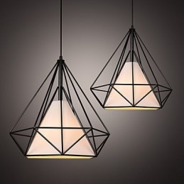 Loft Industrial Wind Restoring Ancient Ways Lampy z kutego żelaza Latarnie Żyrandol w kształcie klatki dla ptaków