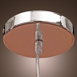 Wisząca lampa Crystal Drop w stylu cylindrycznym