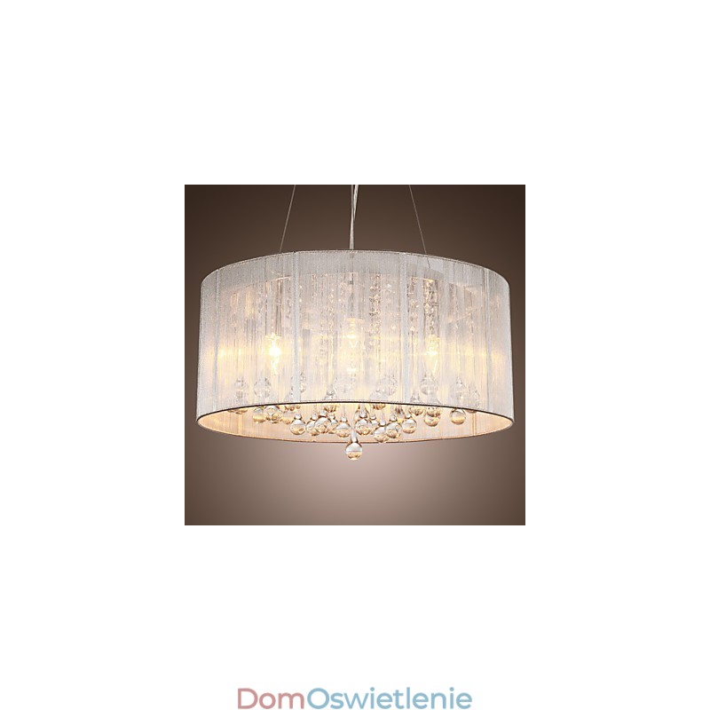 Wisząca lampa bębnowa nowoczesna 4 światła