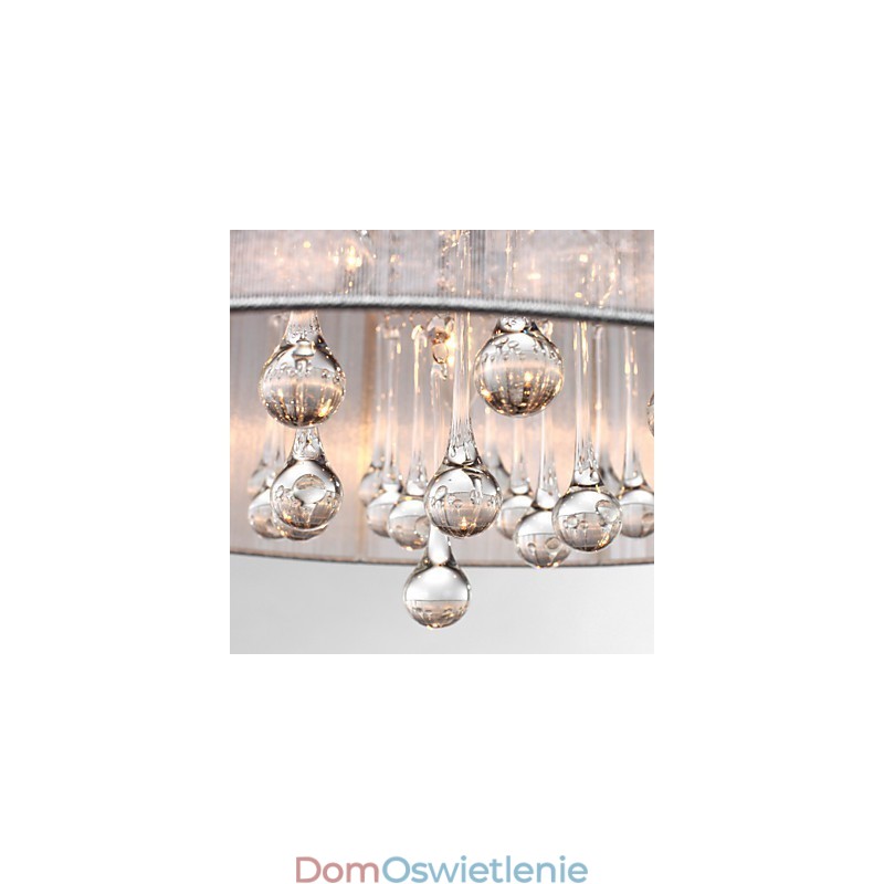 Wisząca lampa bębnowa nowoczesna 4 światła