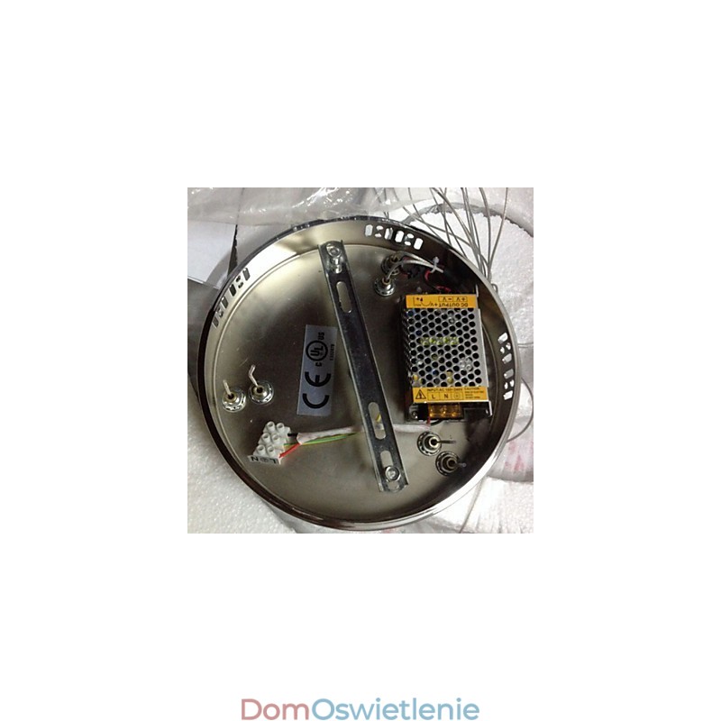 Kryształowa lampa wisząca sufitowa oświetlenie kryształowe okrągłe 4 pierścienie 40CM 60CM 80CM Źródło opraw