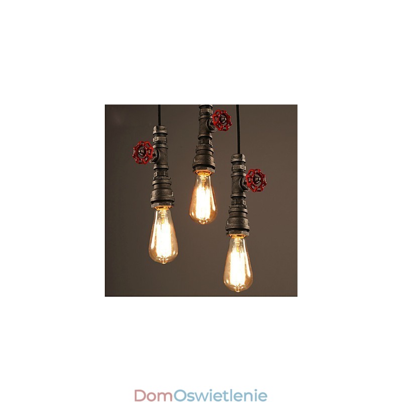 Retro lampa wisząca akt rola ofing loft dekoracja wiejski industrialna rura lampa wisząca