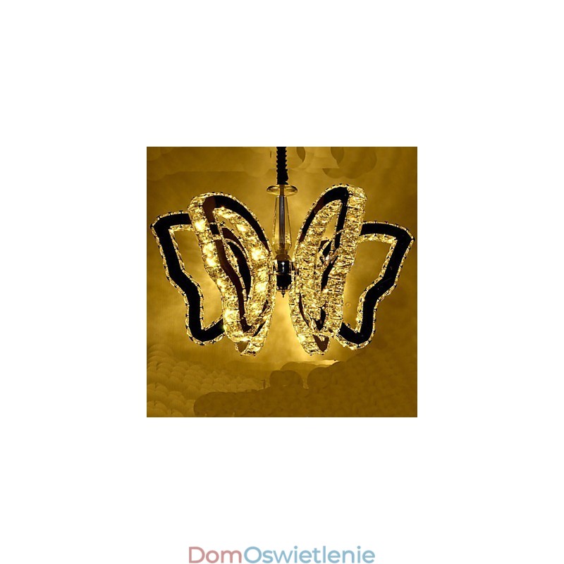 Lampa motyl Nowoczesna luksusowa lampa kryształowa 8