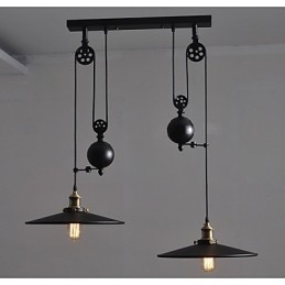 Kreatywny metalowy wisiorek światła nowoczesne lampy wiszące kawiarnia lampa wisząca